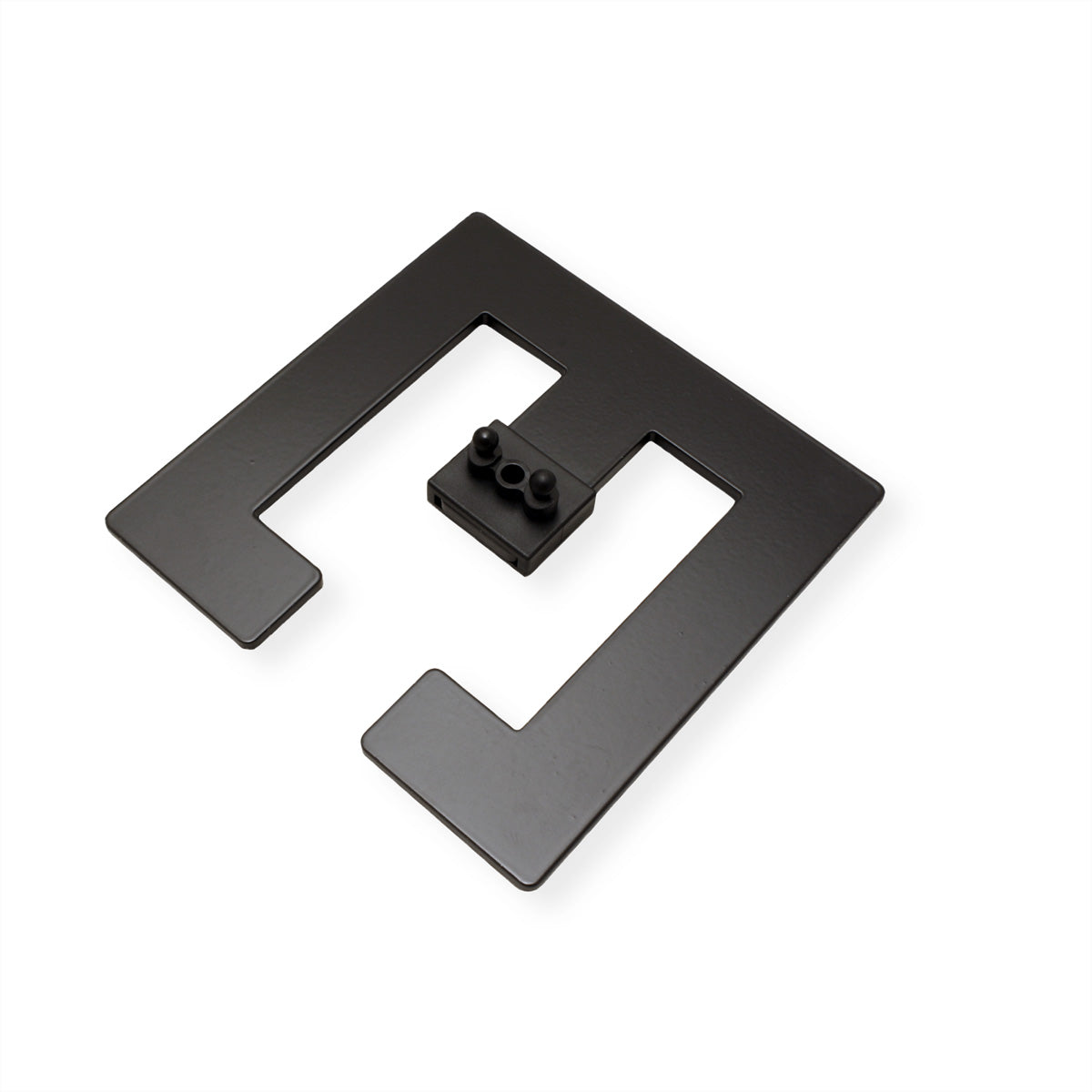 Bachmann Flex II Kabelschlange – 0,75 m – Metall/Kunststoff – Schwarz, Montageset