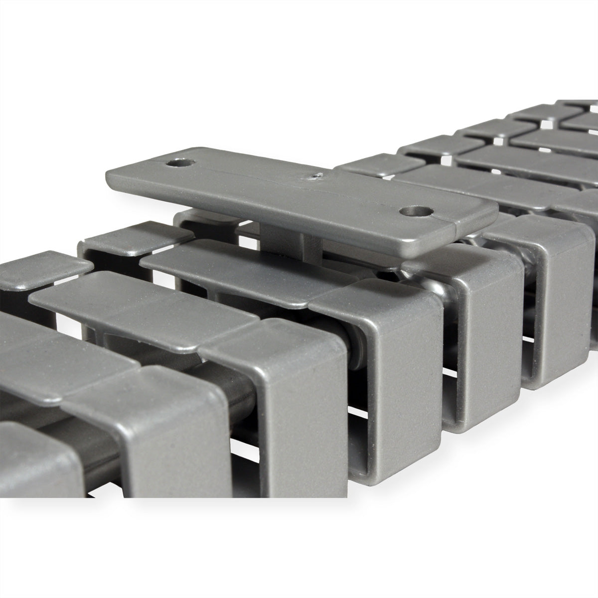 Bachmann Easy-Desk-3G Adapter – 24 × 55 × 20 mm – Silber, für Easy-Steel Montagestab, 1 Stk.