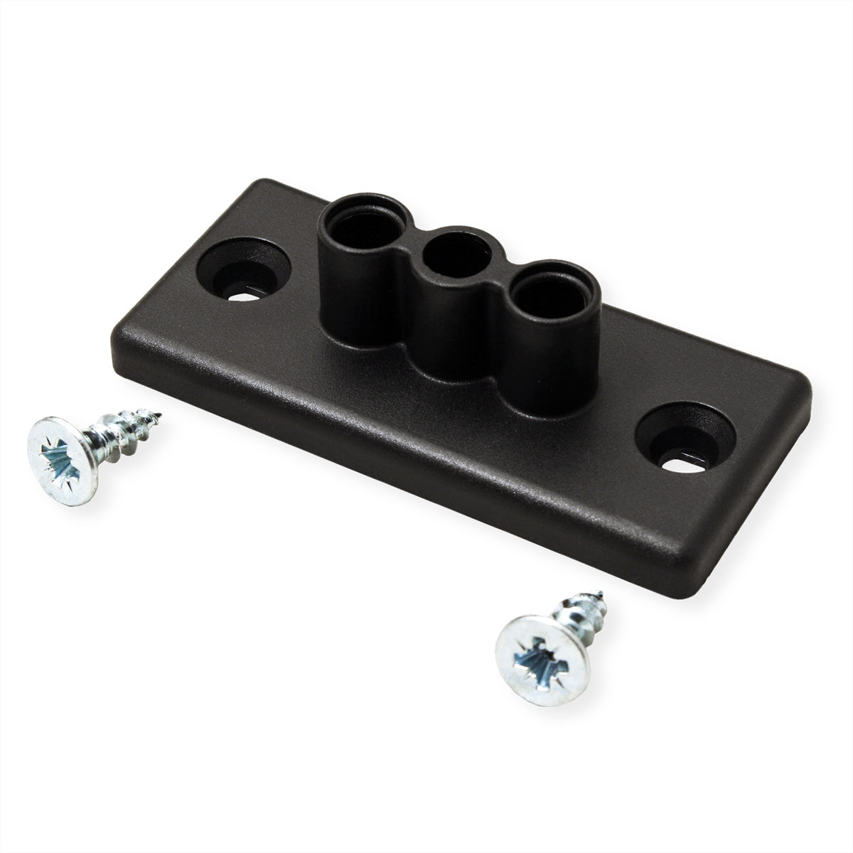 Bachmann Easy-Desk-2B Kabelhalter, für Möbel – für Kabelschlange Cube/Pro/Classic/Flex/Flex II – schwarz
