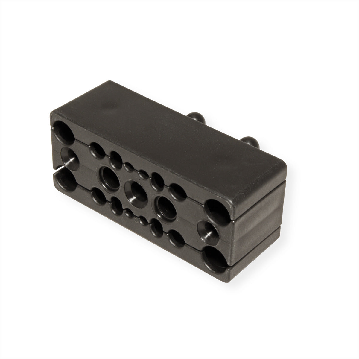 Bachmann Easy-Stop Kabelschlange – 0,03 m – Schwarz, Kabelzugentlastung