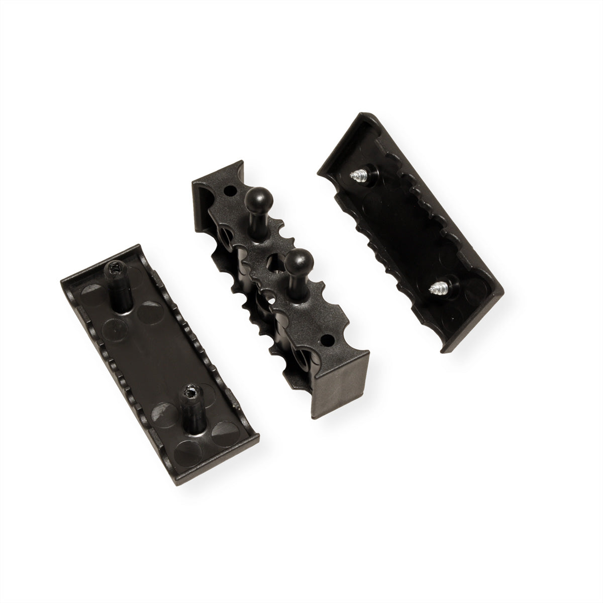 Bachmann Easy-Stop Kabelschlange – 0,03 m – Schwarz, Kabelzugentlastung