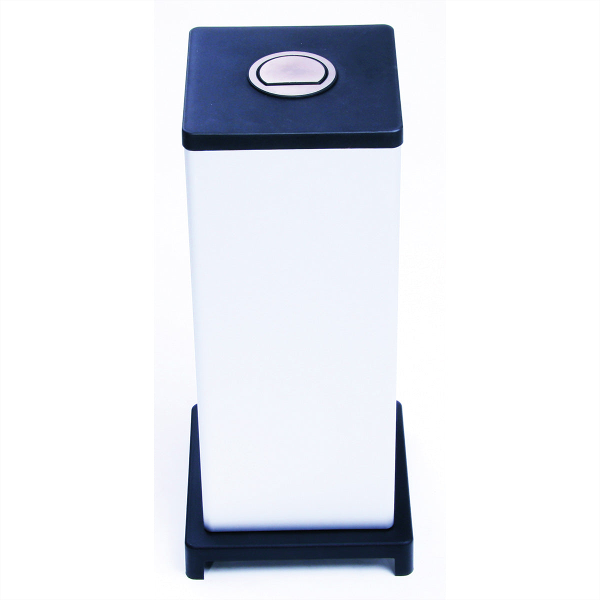 Bachmann E-Cube-K-540 Energiesäule, für 2×(4 Steckdosen), 540×240×240 mm – schwarz/weiss