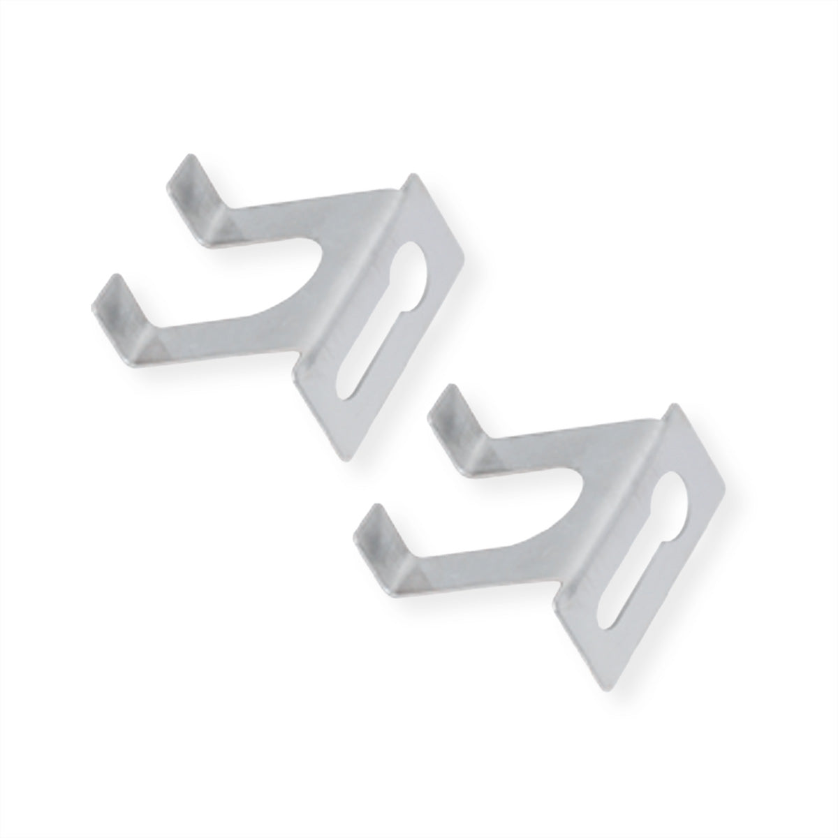 Bachmann Haltewinkel aus Edelstahl, Langloch, 2×