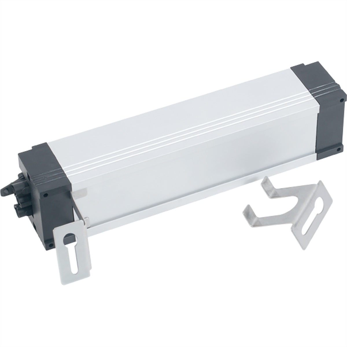 Bachmann Haltewinkel aus Edelstahl, Langloch, 2×