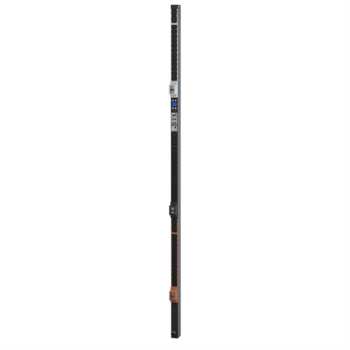 Bachmann BN3500 Rack-PDU – 36× IEC C13, 6× IEC C19, CEE 16A – 400 V, 3-phasig, 3 m, mit Messfunktion