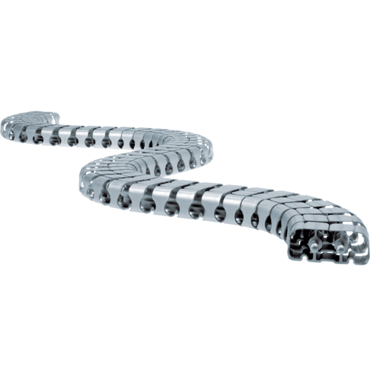 Bachmann Classic Kabelschlange – 1 m – Polypropylen – Silber