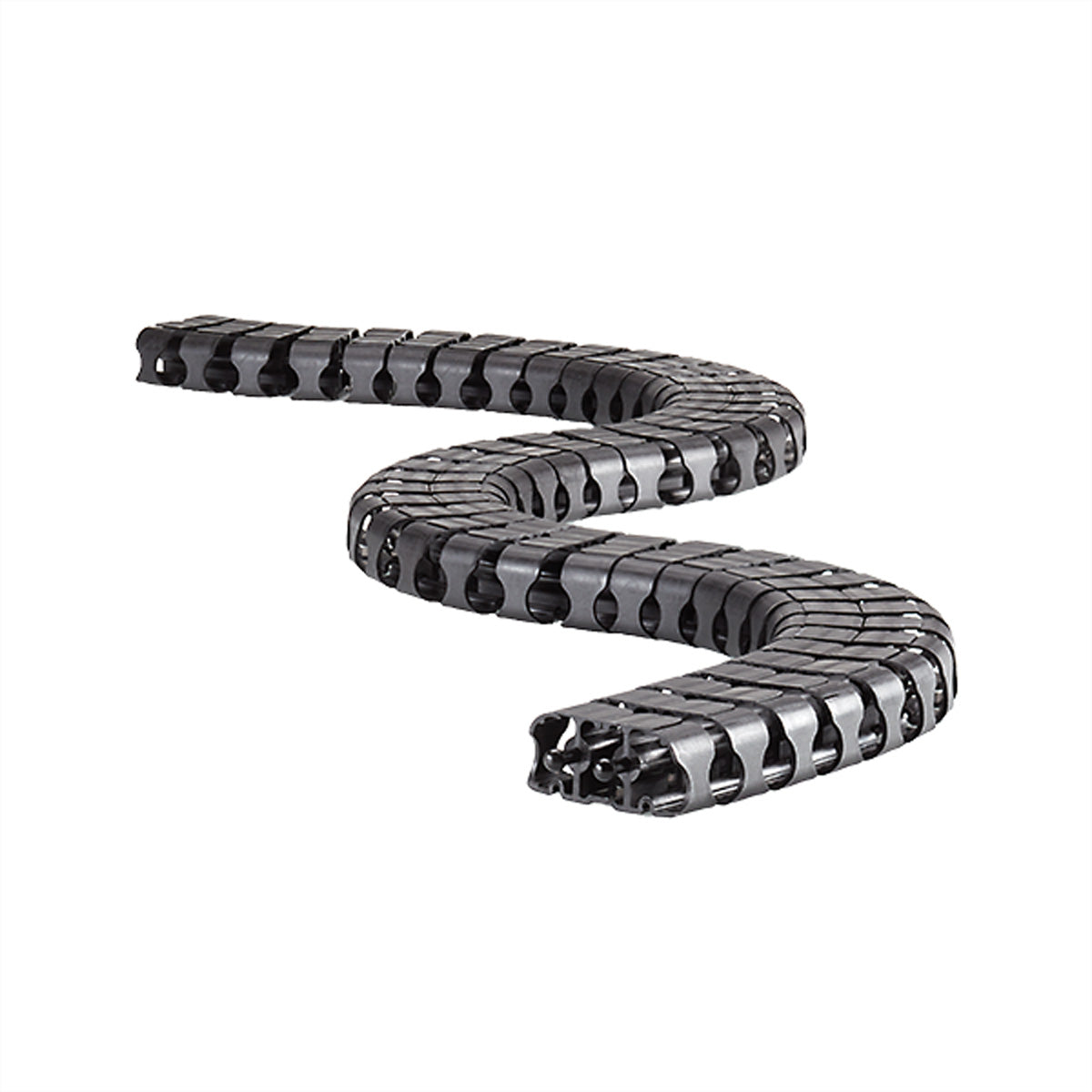 Bachmann Classic Kabelschlange – 1 m – Polypropylen – Schwarz