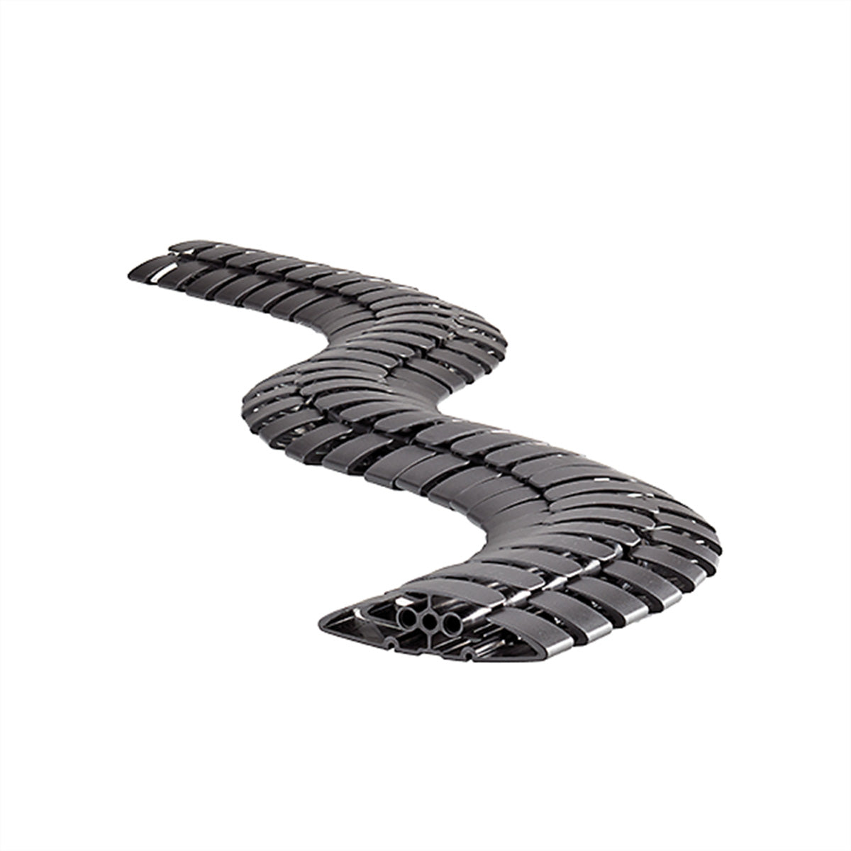Bachmann Kabel-Clip/Halter/Klemme – Kunststoff, Schwarz, 1'000 × 90 × 24 mm