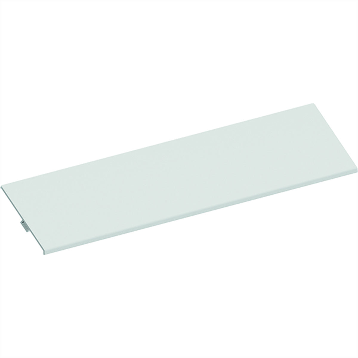 Bachmann TOP FRAME Einbausteckdosenleiste, 8-fach, gestrahlt und eloxiert, Einbau, 480×90×100 mm – Weiss