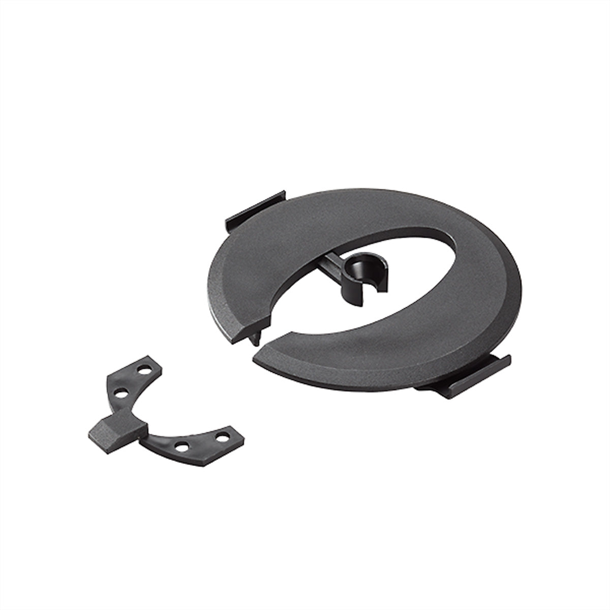 Bachmann Easy-Cover-Premium Abdeckung – 120×100×10 mm – Kunststoff – Schwarz, für Kabelschlange Premium