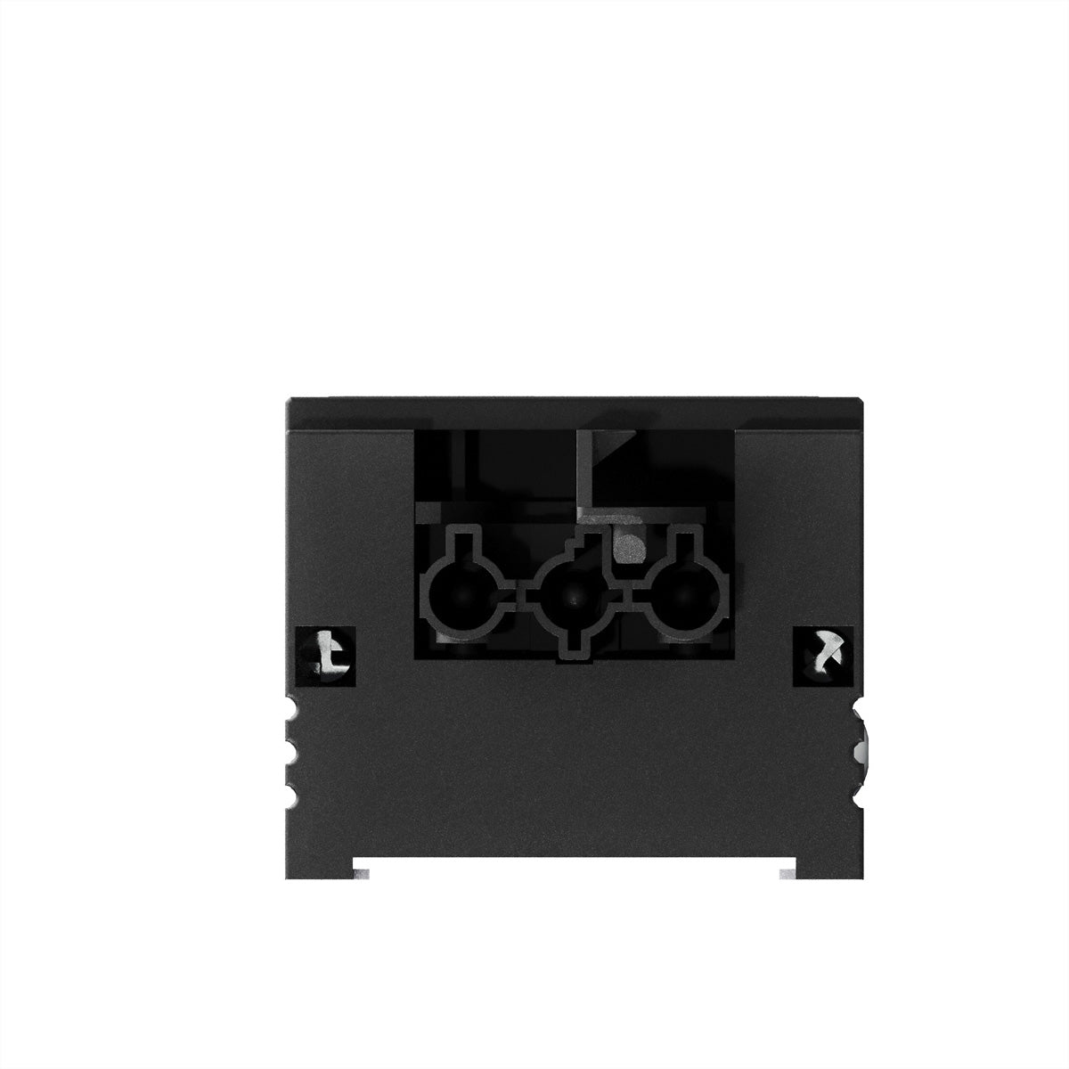 Bachmann Einbausteckdosenleiste, 3×T13, 2×USB-C, Einbau, 0,2 m – schwarz