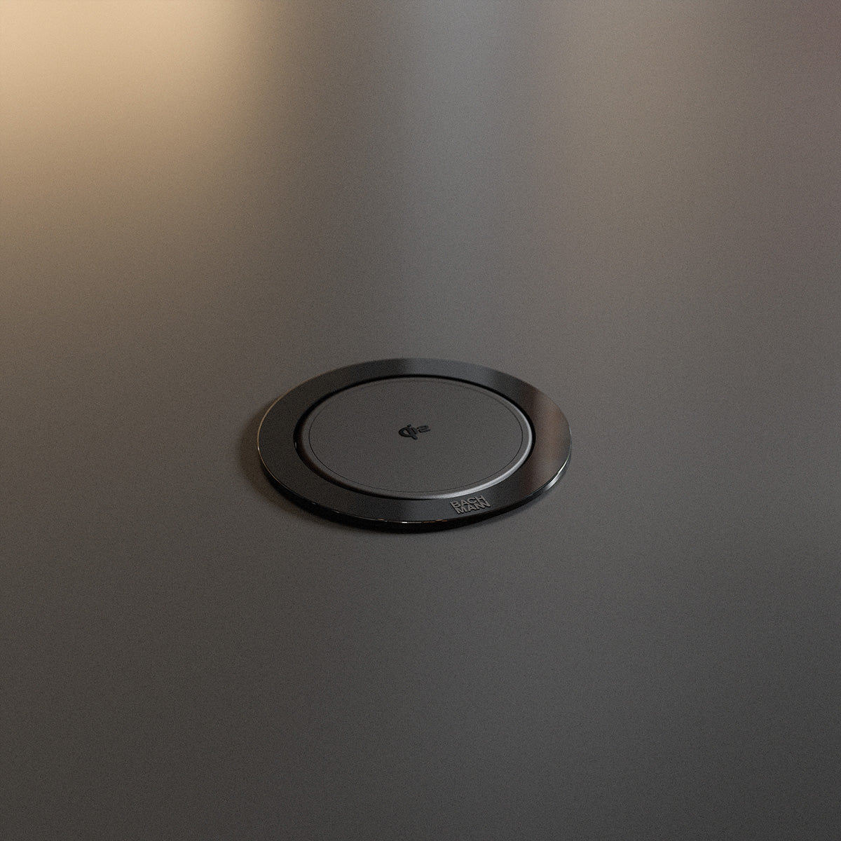Bachmann ELEVATOR 2 Steckdoseneinheit – 1×T13, Wireless Qi 15 W, USB-C 45 W, Einbau, IP44, 2,0 m