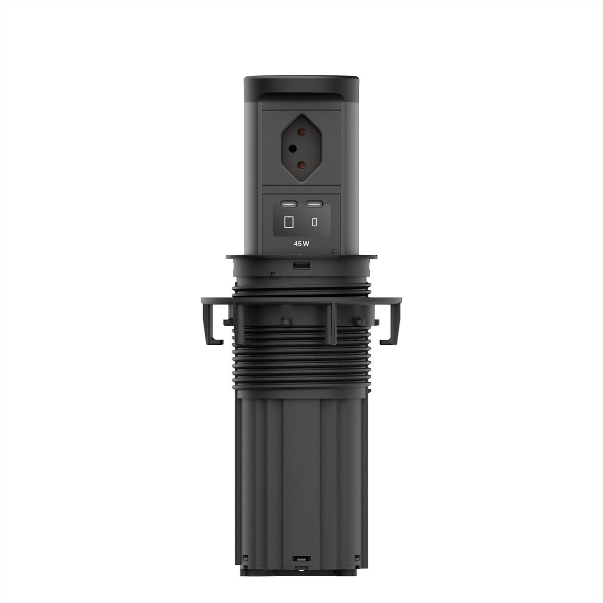 Bachmann ELEVATOR 2 Steckdoseneinheit – 1×T13, 2×USB-C 45 W, Einbau, 0,5 m, IP44