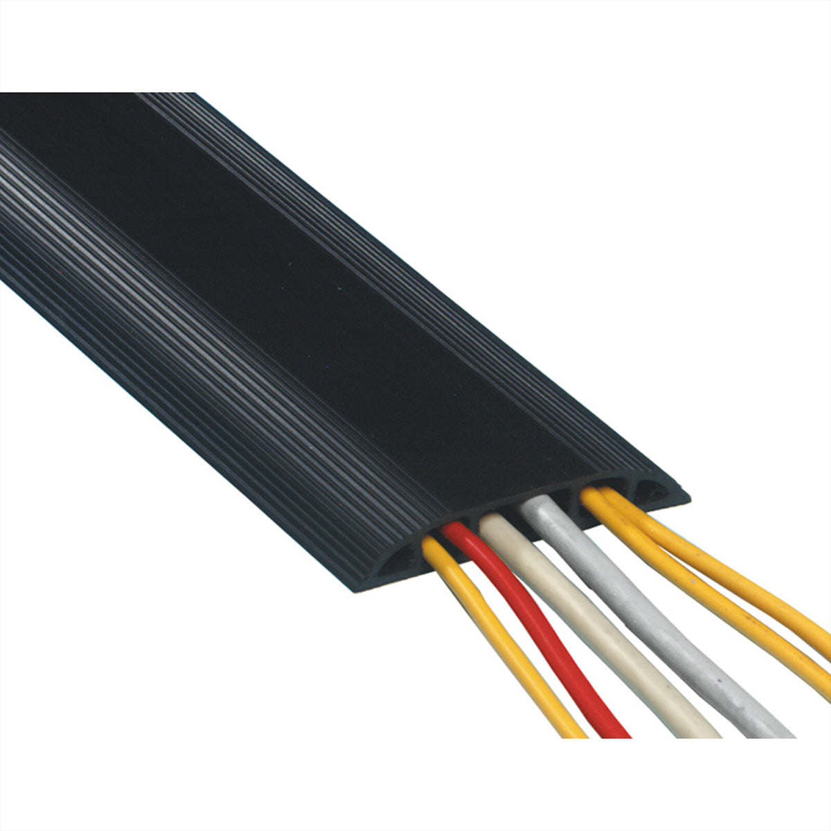 Dataflex Kabelbrücke 3 Kanal – 83×15 mm, L 3000 mm – PVC – Schwarz