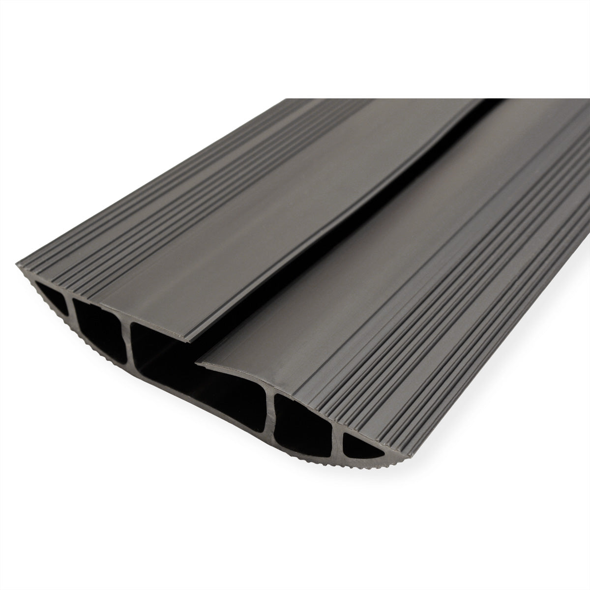 Dataflex Kabelbrücke 3 Kanal – 83×15 mm, L 3000 mm – PVC – Schwarz