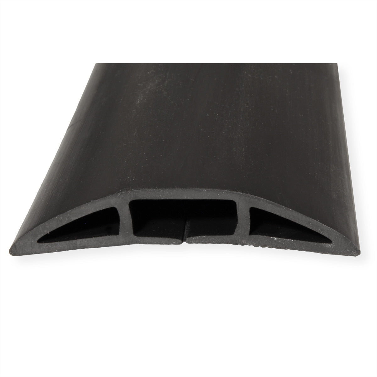 ROLINE Kabelbrücke 60×12 mm, L 1800 mm – TPE – schwarz
