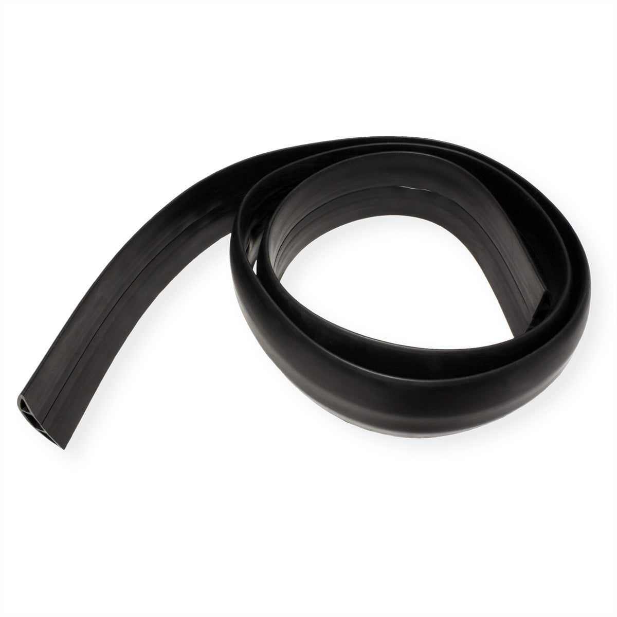 ROLINE Kabelbrücke 60×12 mm, L 1800 mm – TPE – schwarz