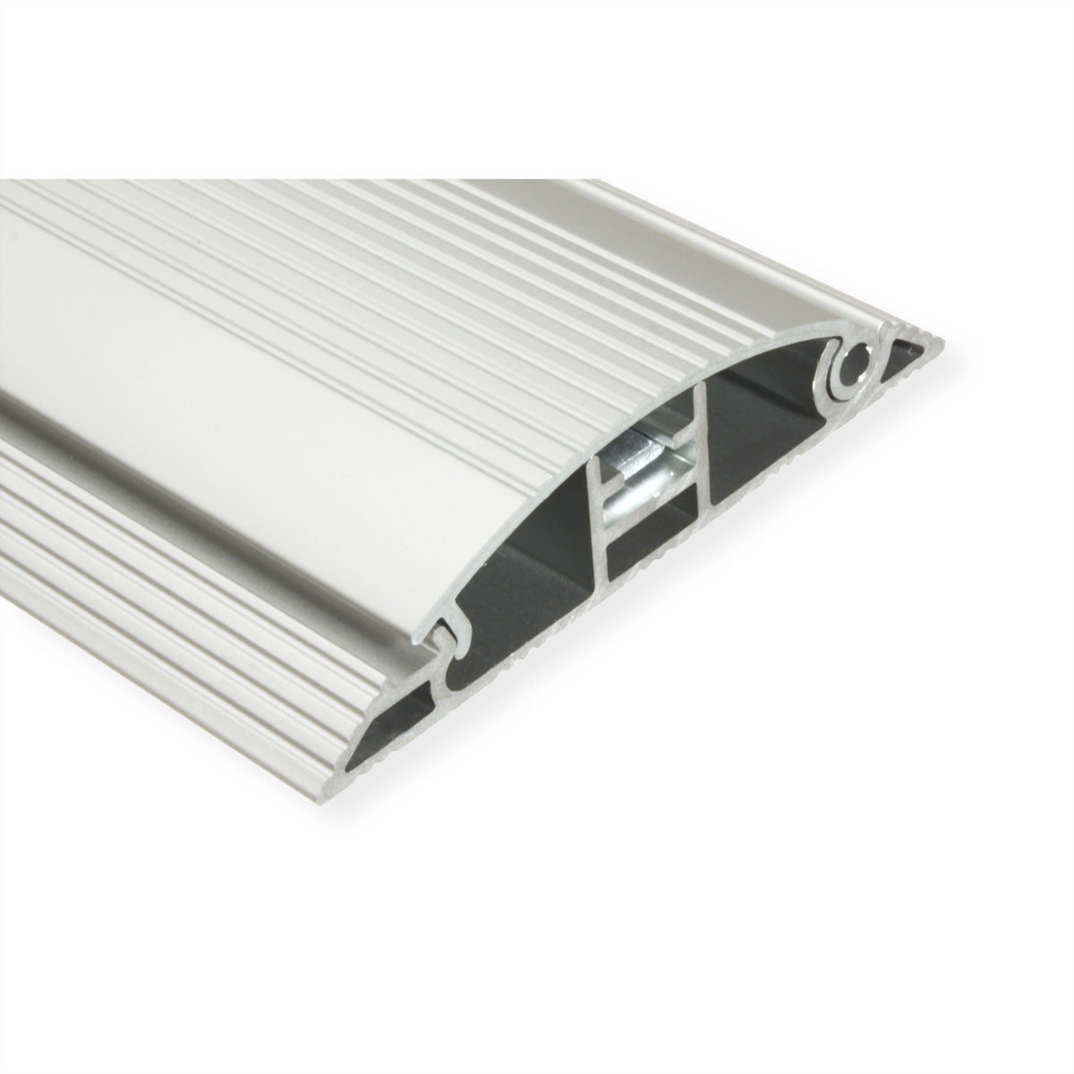 ROLINE Kabelbrücke – 1,1 m – Aussen 92×22 mm – Aluminium – Silber