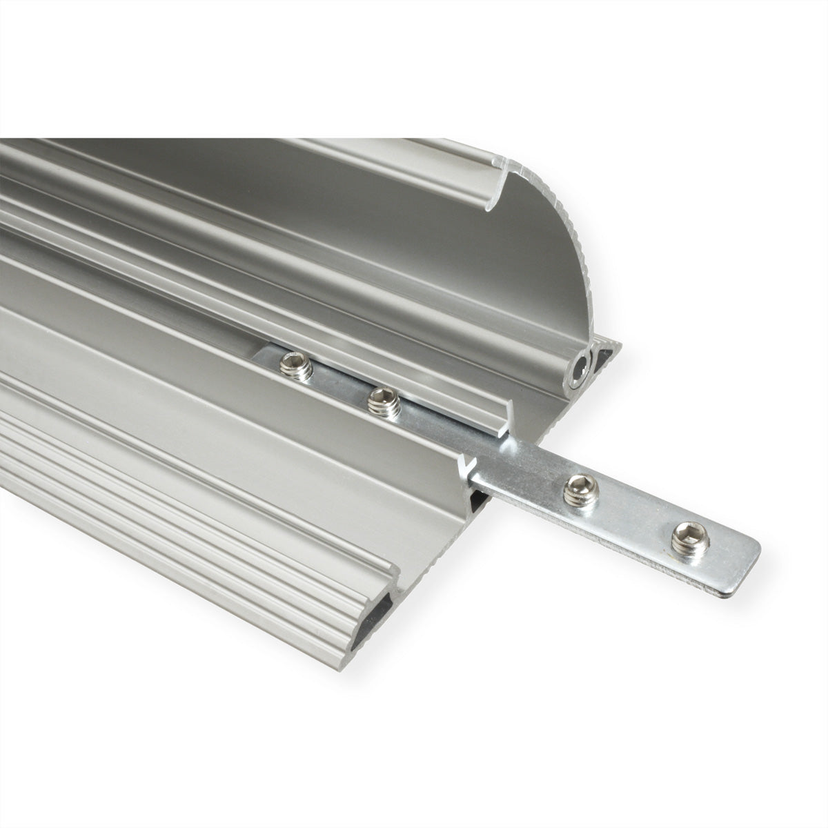 ROLINE Kabelbrücke – 1,1 m – Aussen 92×22 mm – Aluminium – Silber