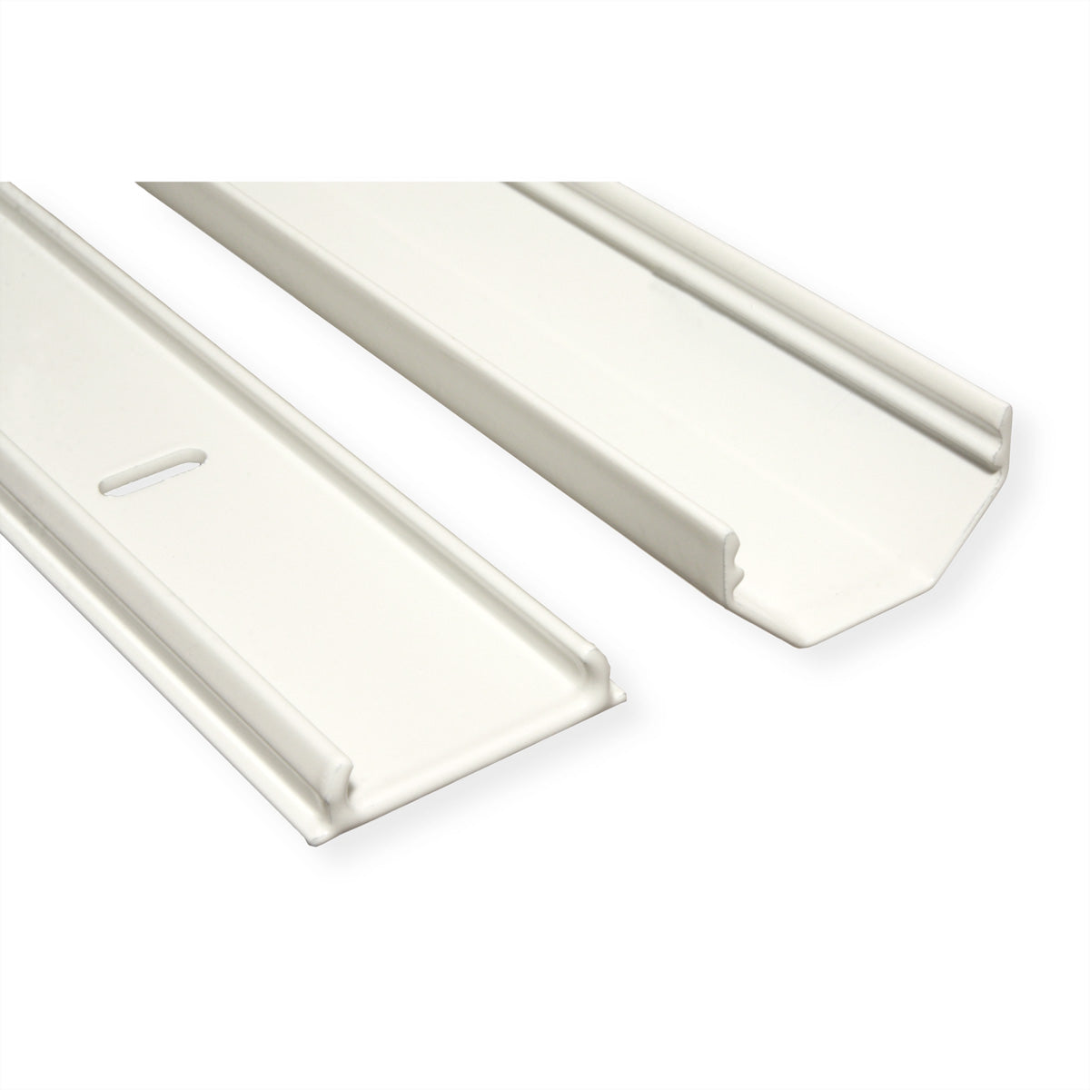 ROLINE Kabelbrücke 1 Kanal – 33×18 mm, L 1100 mm – Aluminium – Weiss