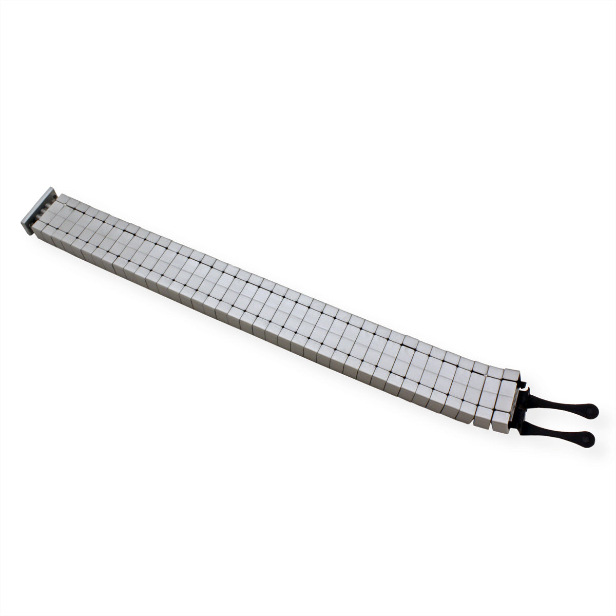 Divers Flex II Kabelschlange – 0,8 m – Polypropylen – Silber, Tischbefestigung