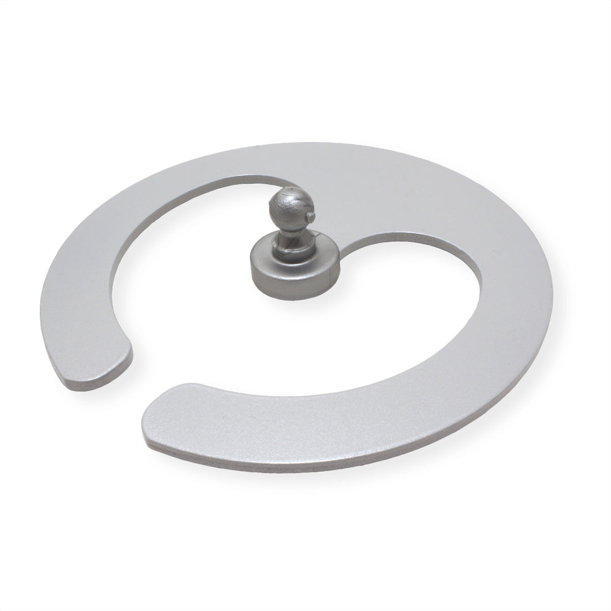 Divers Premium Kabelschlange – 0,75 m – Polypropylen – Silber, Tischbefestigung