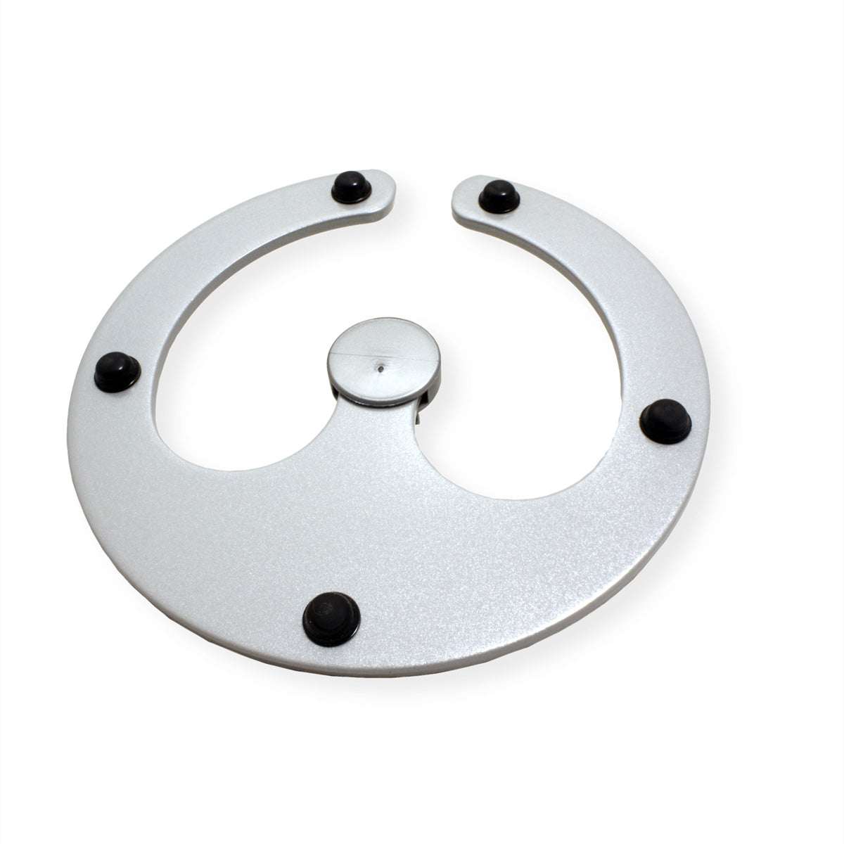 Divers Premium Kabelschlange – 0,75 m – Polypropylen – Silber, Tischbefestigung