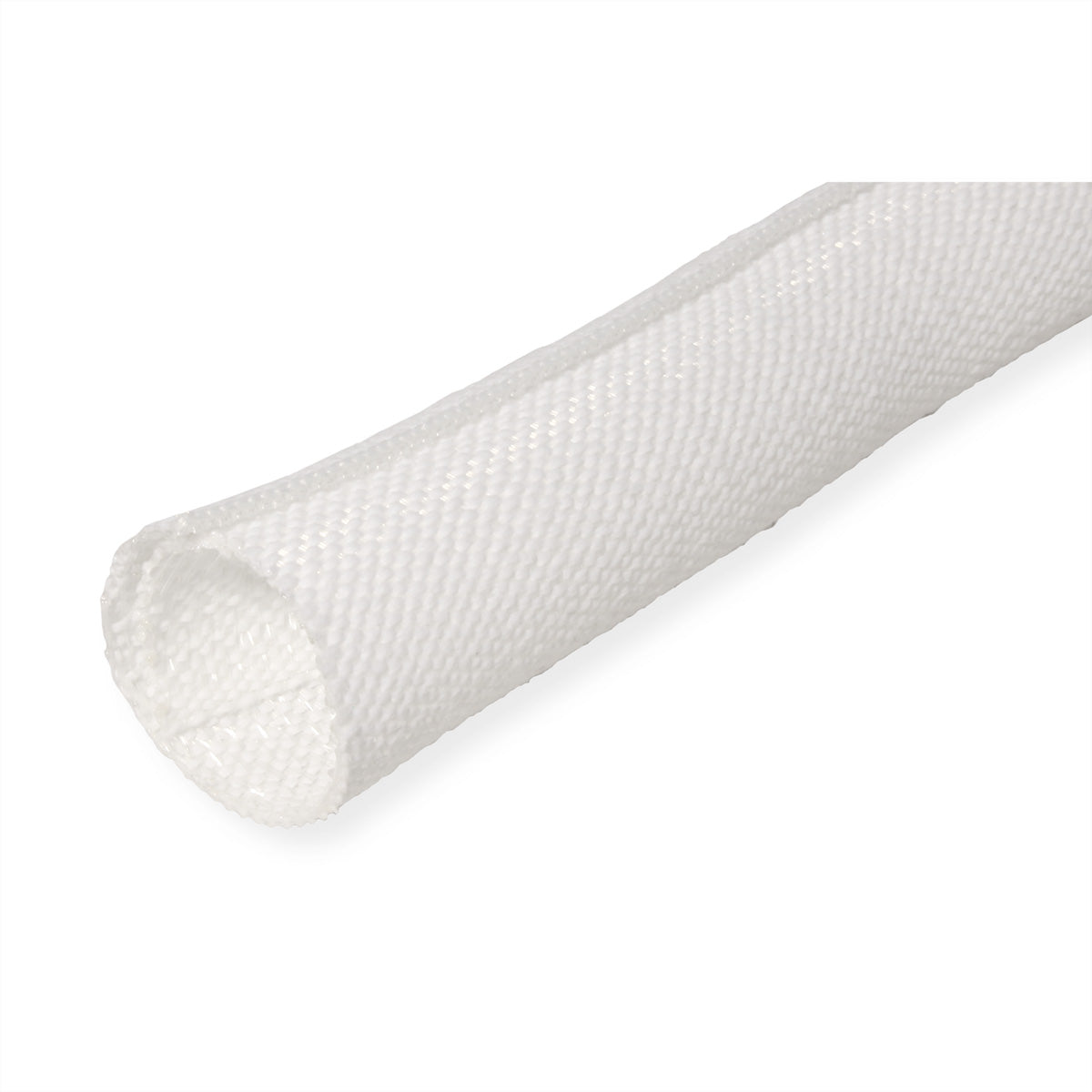 VALUE Kabelschlauch, Ø 25 mm × 25 m, selbsteinrollend, Polyester – weiss