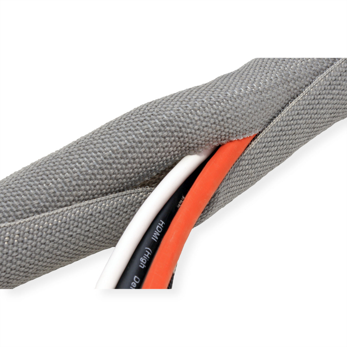 VALUE SNAP – Kabelschlauch, Ø 25 mm, 2,5 m, grau