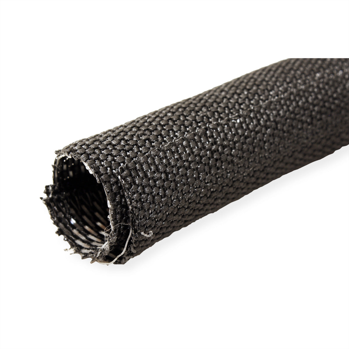 VALUE Kabelschlauch Ø 25 mm, 2,5 m, selbsteinrollend, wärmeresistent – schwarz