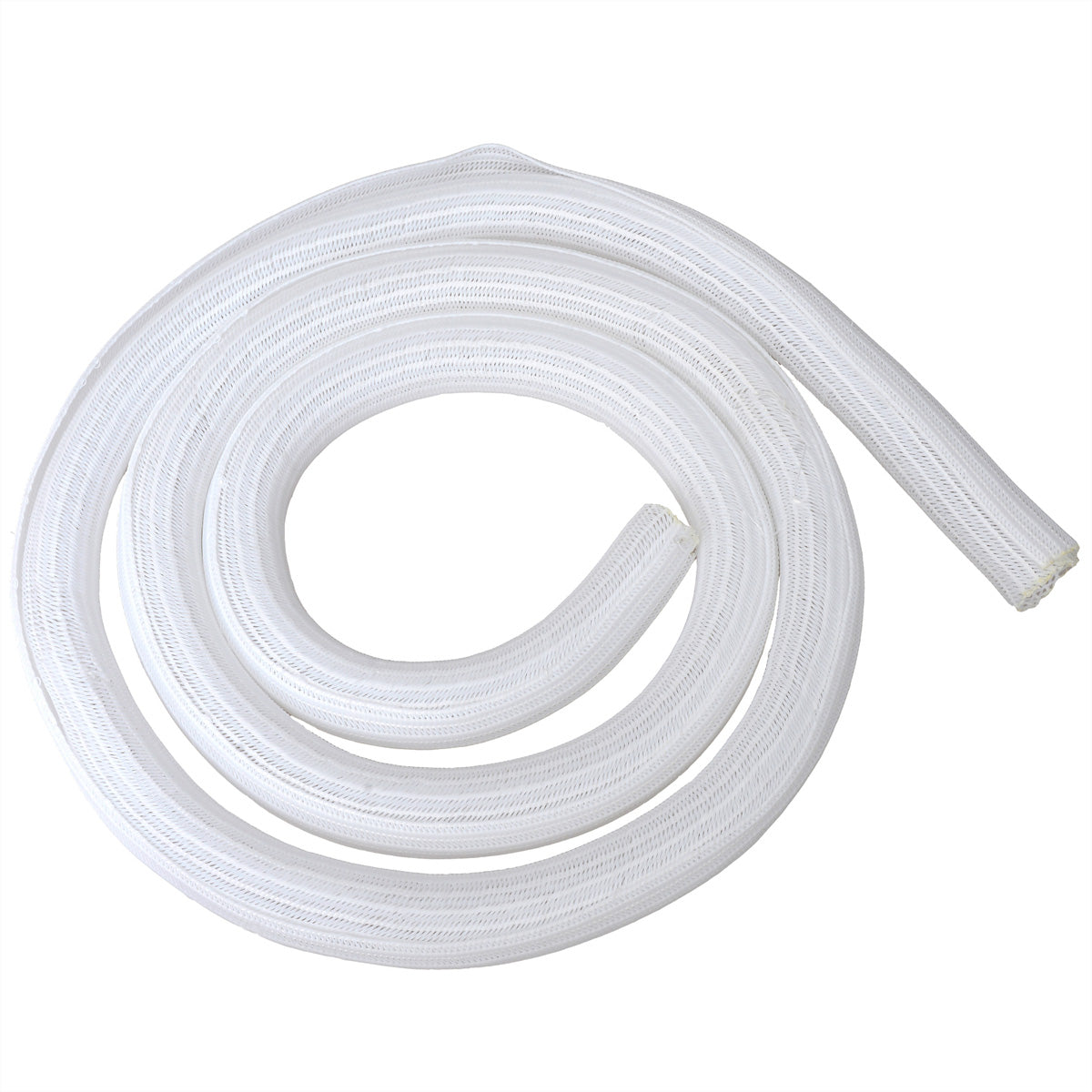 M. Schönenberger Schönenberger Kabelschlauch – Ø 25 mm – 2 m – Gewebe – Weiss