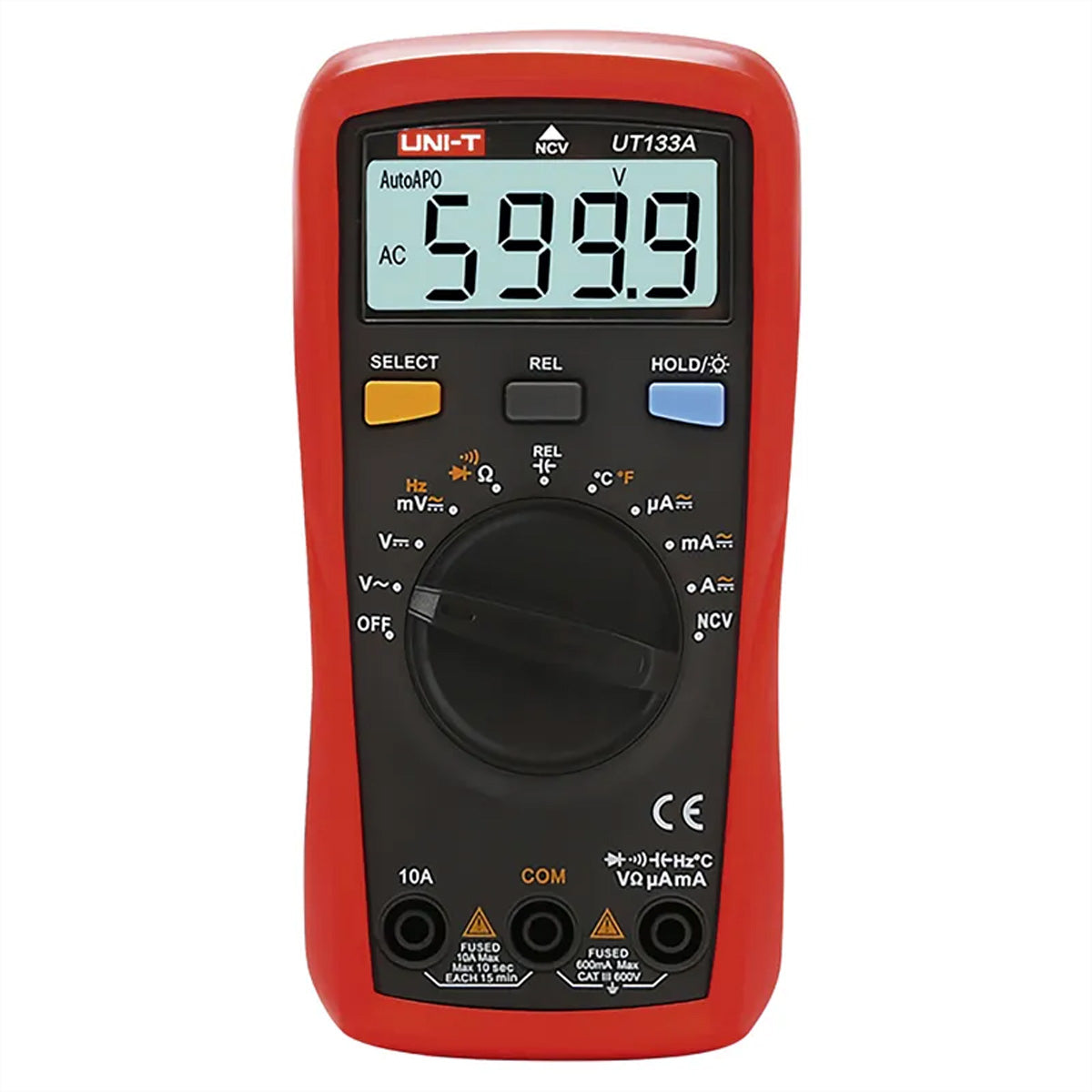 Steffen Multimeter – AC/DC, CAT III 600 V