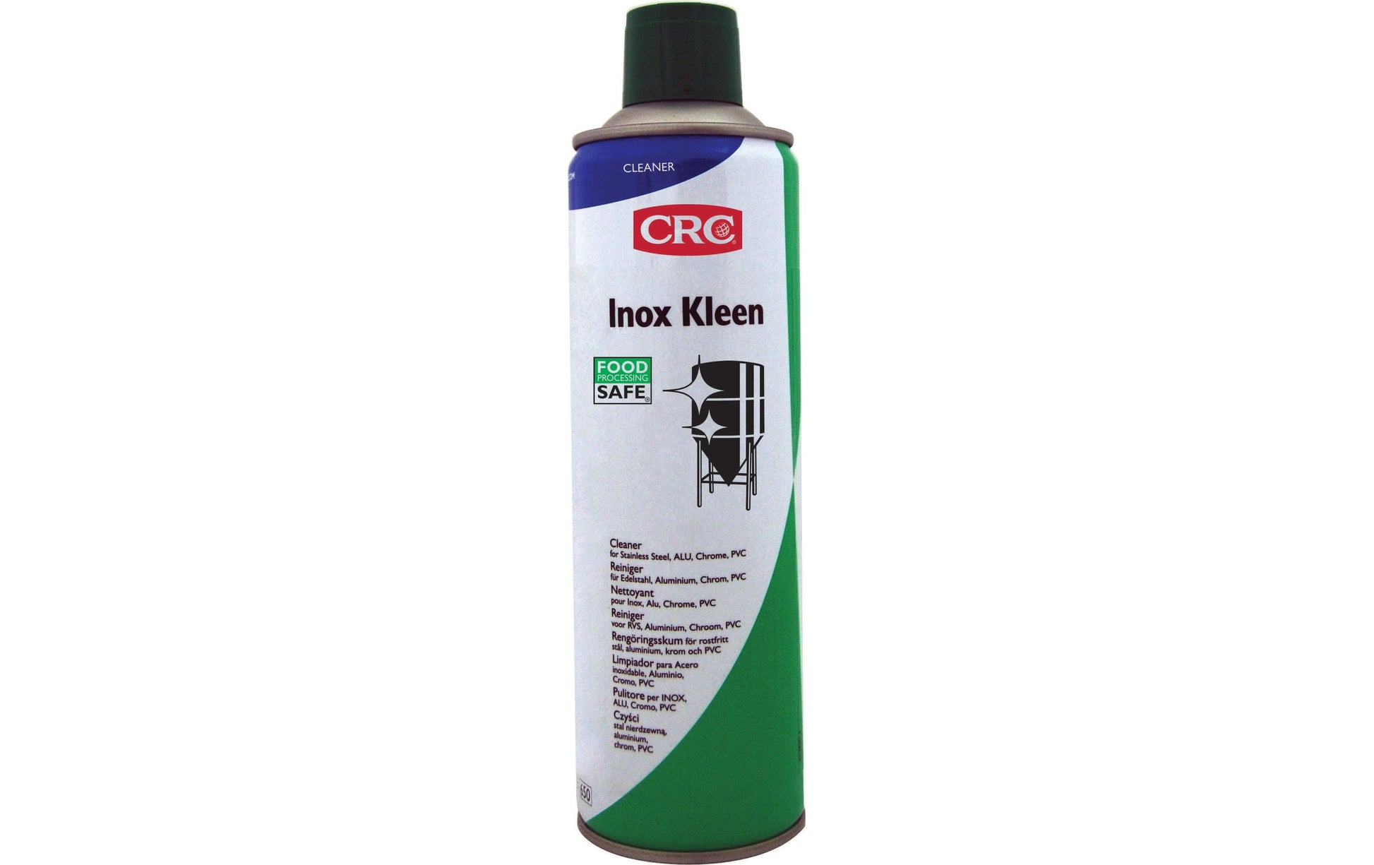 CRC INOX KLEEN Edelstahlreiniger – Spraydose (Aerosol) – 500 ml