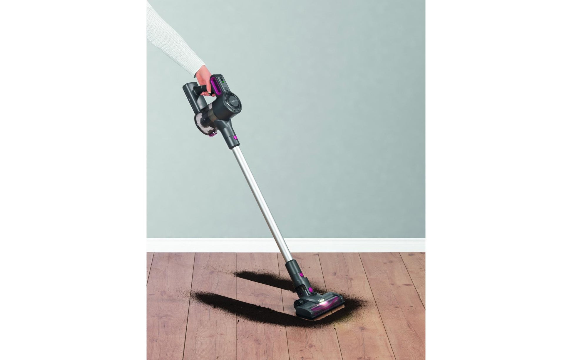 MAXXMEE Stabstaubsauger – 2-in-1, 0,8 l, Akkubetrieb, 2 Stufen