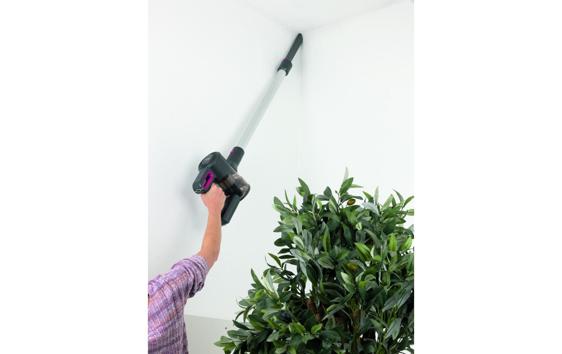 MAXXMEE Stabstaubsauger – 2-in-1, 0,8 l, Akkubetrieb, 2 Stufen