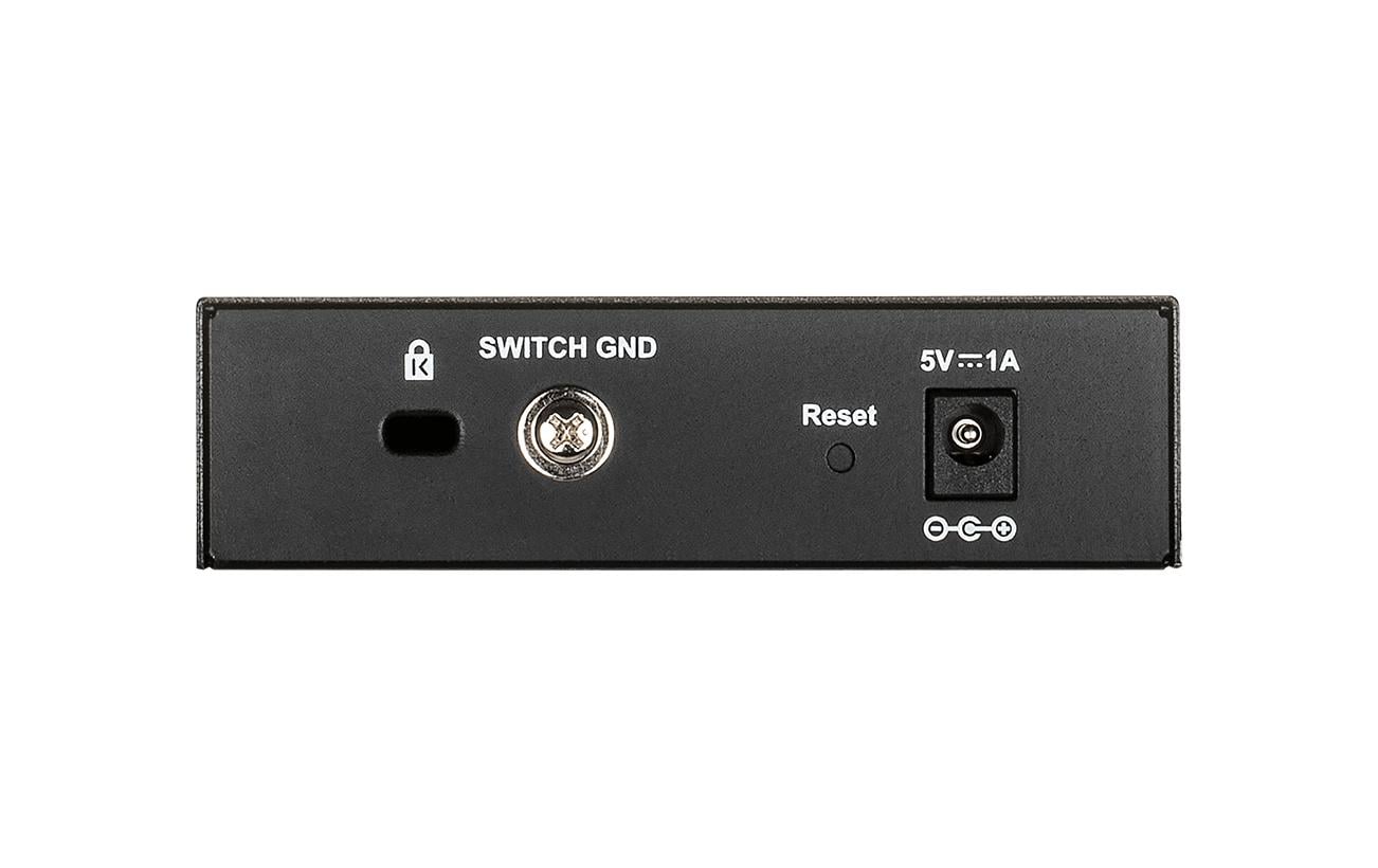 D-Link DGS-1100-05V2 – Managed L2 Switch – 5× 1G, Desktop