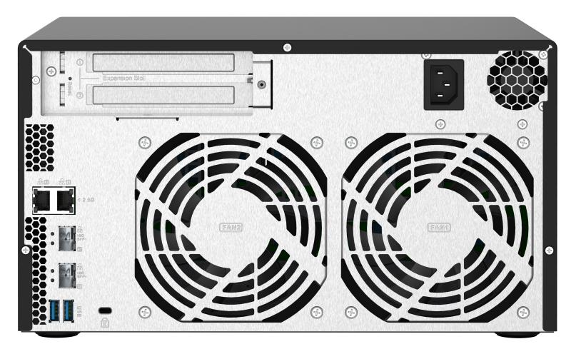 QNAP TS TS-832PX-4G Allgemeines Speichergerät – 8 Bay