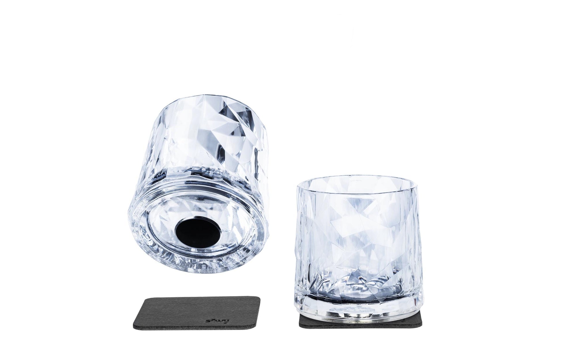 Silwy Hightech-Kunststoffgläser 2er-Set – Transparent, 250 ml