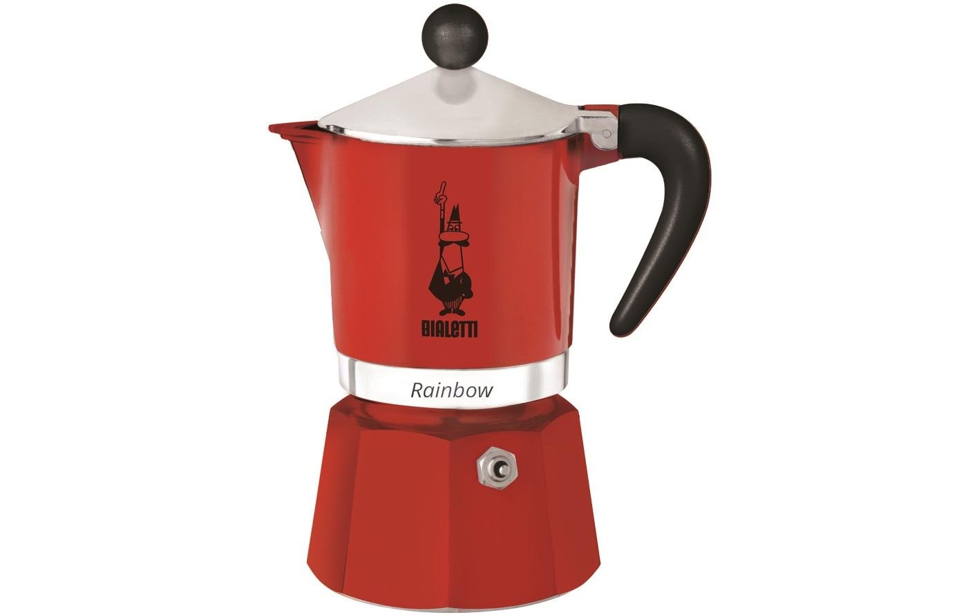 Bialetti Rainbow French Press / Kaffeebereiter – 0,2 l, 3 Tassen, Aluminium