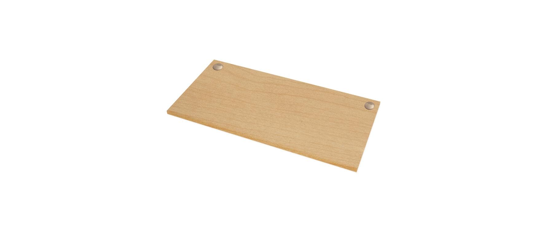 Fellowes Tischplatte – 160 × 80 × 2,5 cm – Ahorn – für Levado, Cambio
