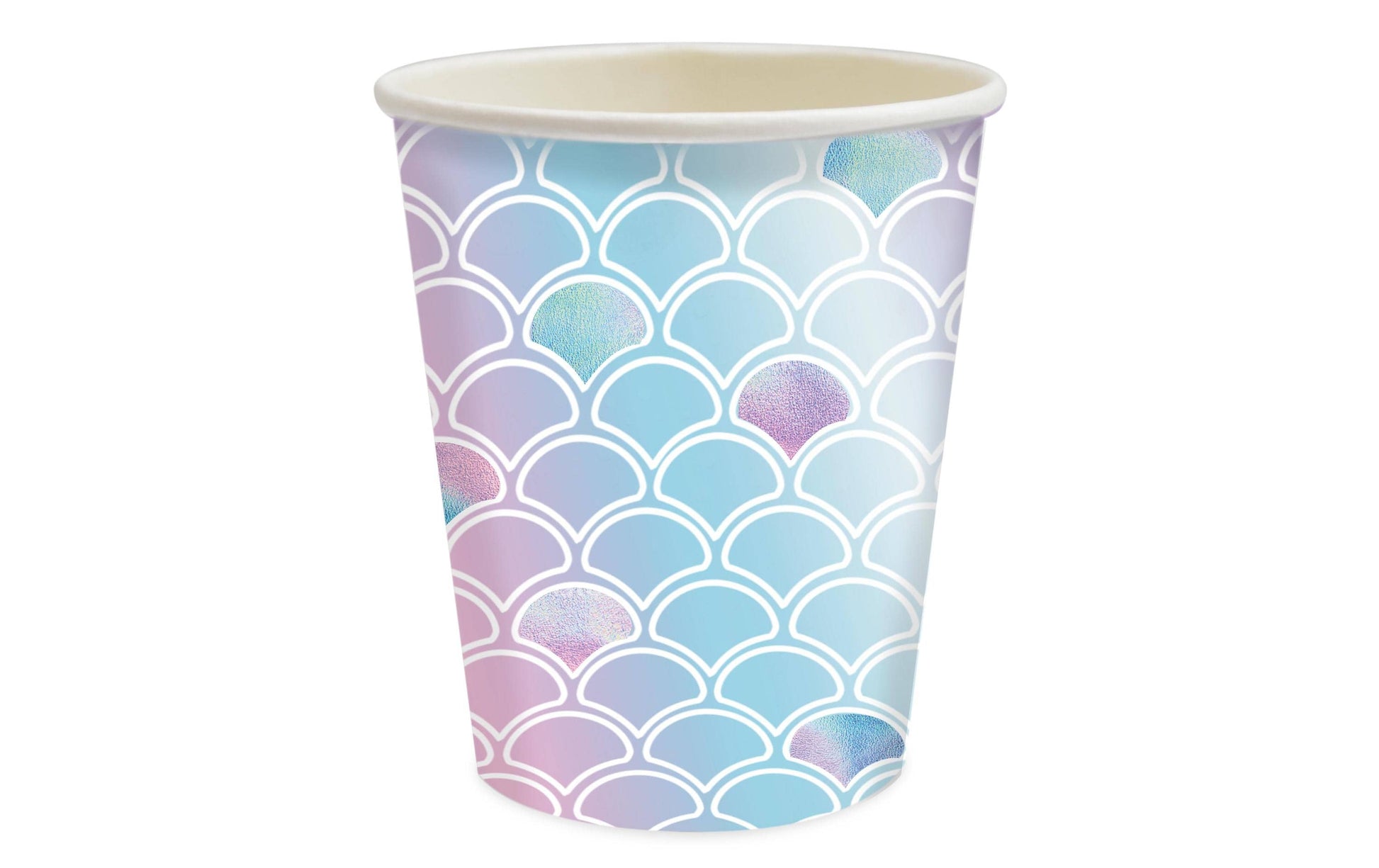 ScrapCooking Becher Meerjungfrau, Papier/Karton – 2,5 dl – 8 Stk.