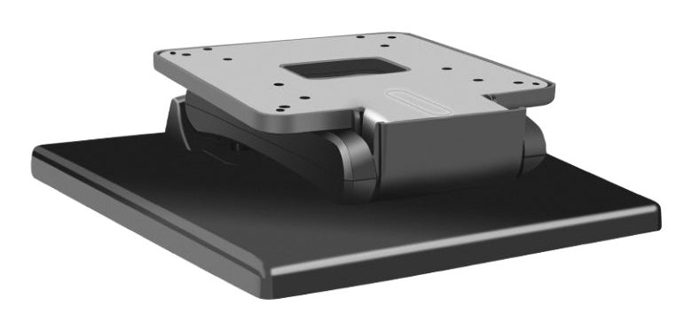 Hagor 8431 – POS-Halterung, VESA 75/100, Höhenverstellung, 6,5 kg Tragkraft, für Bildschirme 33–61 cm, Schwarz
