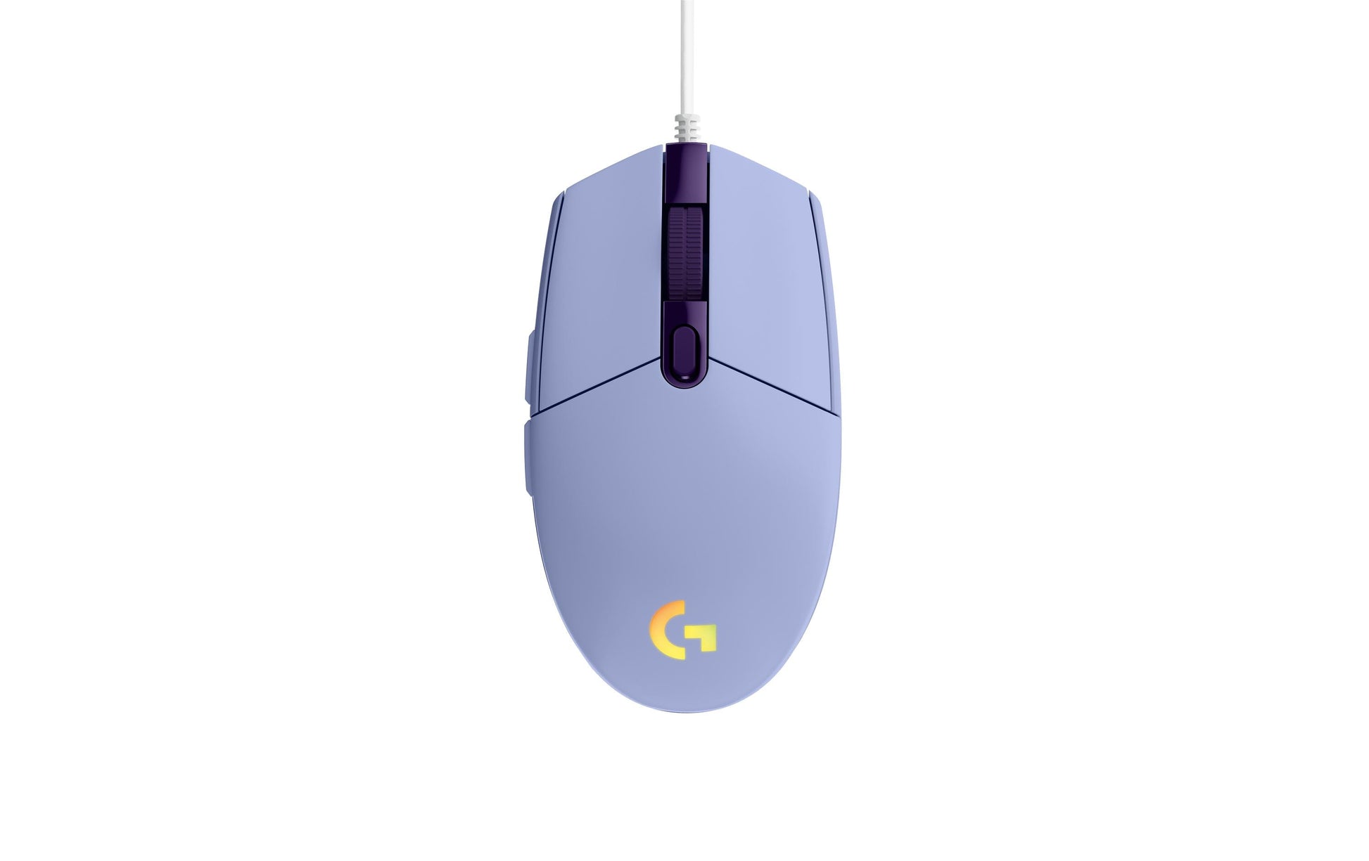 Logitech G G203 LIGHTSYNC – Gaming-Maus – Kabelgebunden (USB-A), 8000 DPI, RGB-Beleuchtung, Lila