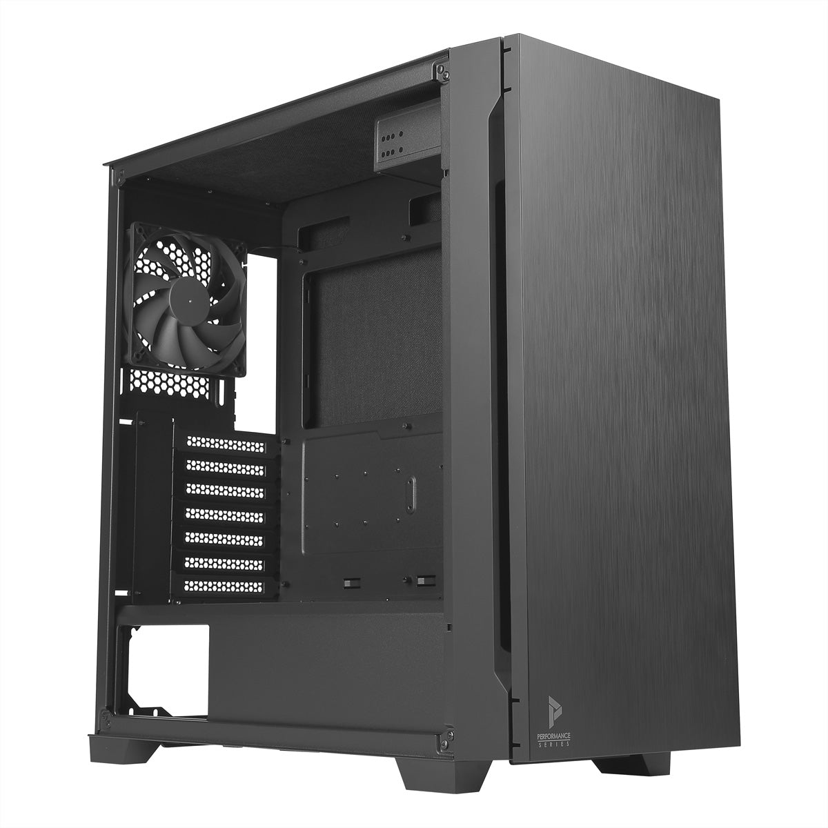 Antec P10C – PC-Gehäuse – Midi-Tower, ATX, Schwarz, 7×PCIe, 3×3,5", 3×2,5", 3×120 mm Front
