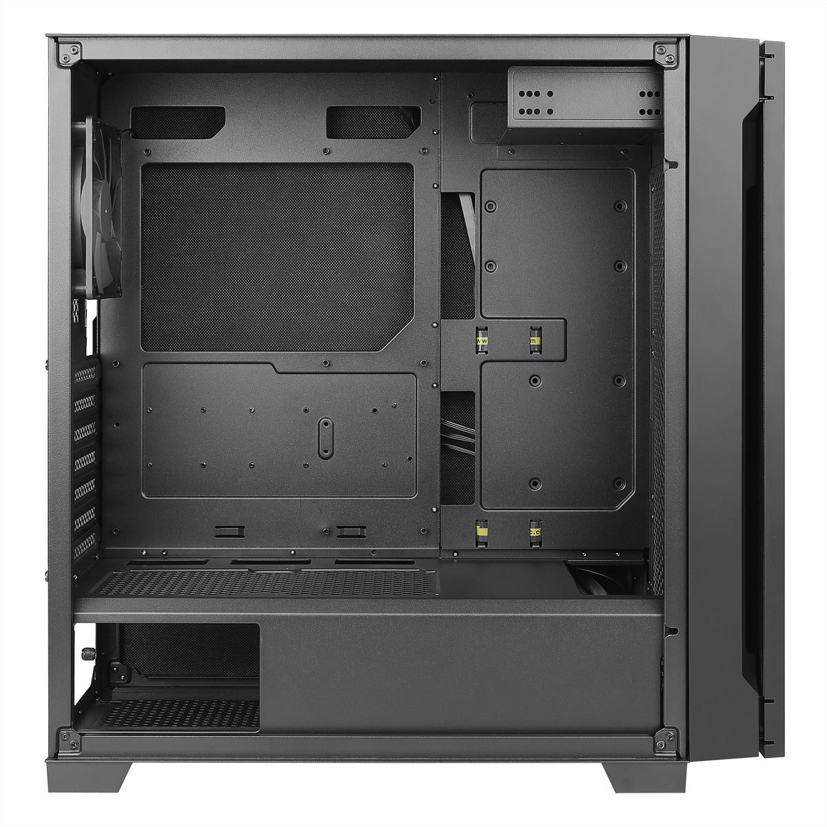 Antec P10C – PC-Gehäuse – Midi-Tower, ATX, Schwarz, 7×PCIe, 3×3,5", 3×2,5", 3×120 mm Front