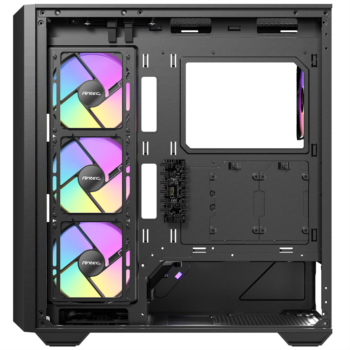 Antec Constellation C3 – PC-Gehäuse (Midi-Tower) – ATX, 4×ARGB-Lüfter, Type-C 3.2 Gen 2, Schwarz