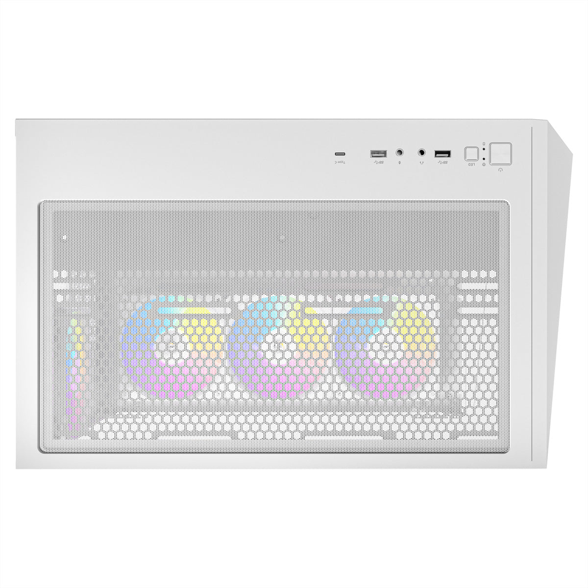 Antec Constellation C5 – PC-Gehäuse – Midi-Tower, 7×120 mm Lüfter, USB-C 3.2 Gen 2, für ATX, ITX, micro-ATX