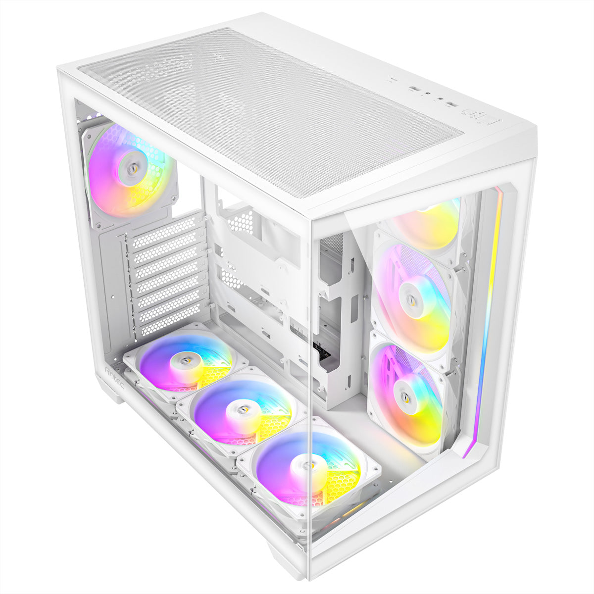 Antec Constellation C5 – PC-Gehäuse – Midi-Tower, 7×120 mm Lüfter, USB-C 3.2 Gen 2, für ATX, ITX, micro-ATX