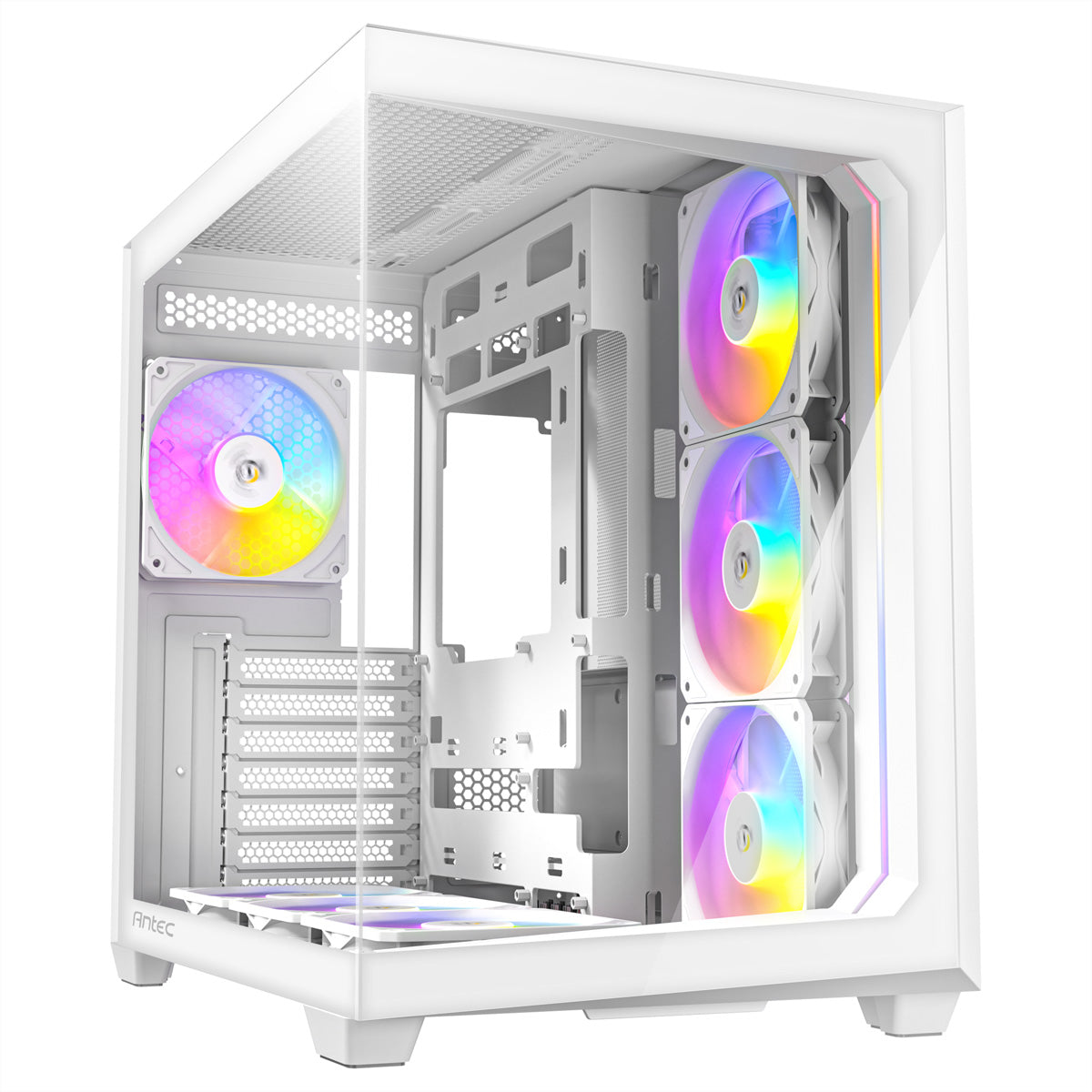 Antec Constellation C5 – PC-Gehäuse – Midi-Tower, 7×120 mm Lüfter, USB-C 3.2 Gen 2, für ATX, ITX, micro-ATX