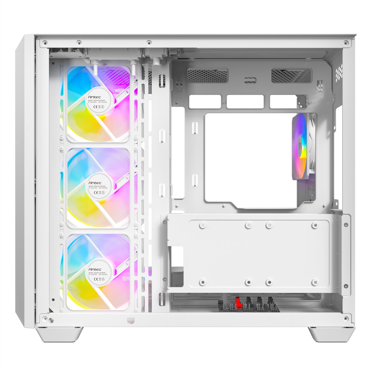 Antec Constellation C5 – PC-Gehäuse – Midi-Tower, 7×120 mm Lüfter, USB-C 3.2 Gen 2, für ATX, ITX, micro-ATX